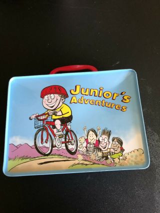 Junior ' s Adventures Tin/Lunch Box/Dave Ramsey.  com 2