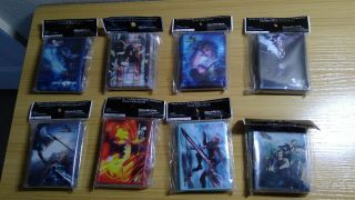 Final Fantasy Tcg Official Sleeves (8 Different Ones)