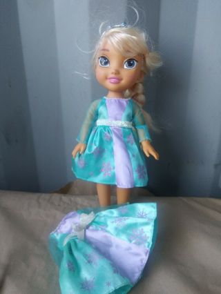 Disney My First Princess Elsa Toddler Doll Plus Extra Dress