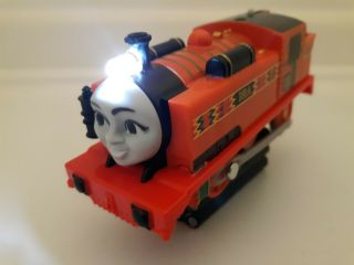 Nia Custom Headlight Thomas & Friends Trackmaster Motorized Train 2013 Mattel