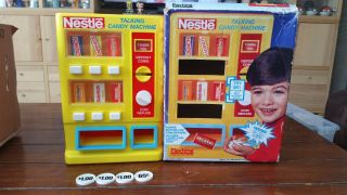 Nestle Talking Candy Machine Complete 1991 Toy Butterfinger Playtime