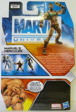 MARVEL ' S HERCULES Marvel Universe 4 