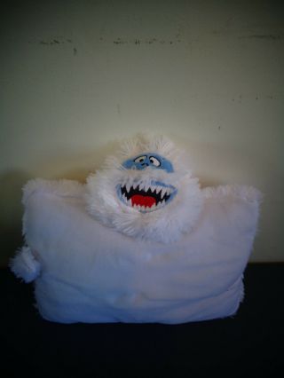 Rudolph 12 " Island Of Misfit Toys Bumble Snow Monster Soft Plush Pillow Pal Pet