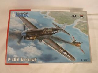 1/72 Special Hobby P 40n Warhawk 72374 Color Instructions Decals 4/4 Versions