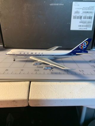 Aeroclassics Olympic Airways 747 - 200 Sx - Oaa Sovereign Models 1:400 Scale
