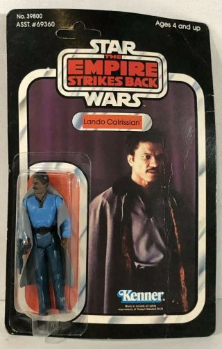 Lando Carlrissian Vintage Star Wars Moc Empire Strikes 41 Back Esb Kenner Unpun