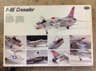 KHS - 1/48 TESTORS MODEL KIT 413 VOUGHT F - 8E CRUSADER 3