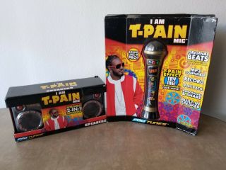 I Am T - Pain Effect Microphone And Speakers.  And Instructions