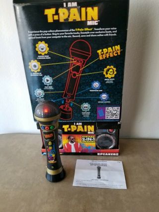I Am T - Pain effect microphone and speakers.  and instructions 4