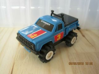 SCHAPER STOMPER 4x4 Chevy pickup truck - blue 3
