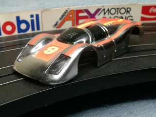 Tyco 9 Porsche Slot Car Body,  Fits Hp Chassis