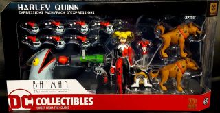 2018 Dc Collectibles Batman Animated Series Harley Quinn Expressions Pack Mib