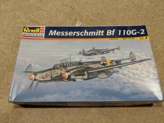 Revell/monogram 1/48 Messerschmitt Bf - 110g - 2 Model Kit Plane