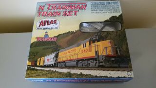 Atlas N Scale Trainman Csx Train Set - Full Set Minus Wire Terminal Track Piece