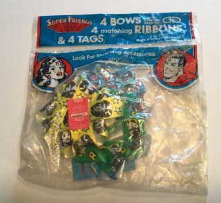 Friends Vintage Superman Batman Robin Wonder Woman 1979 Gift Set Old