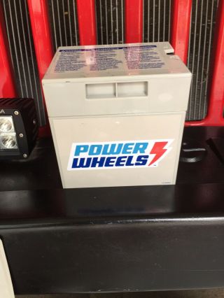 Power Wheels 12v Battery