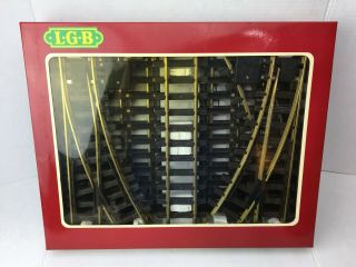 Lgb 20902 Track Expansion Set 13pc Straight - Curve - Switch G - Scale Train Kit