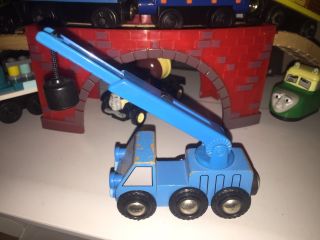 Brio Wooden Bob The Builder Lofty Blue Truck (retired) Compatible W/thomas Tracks