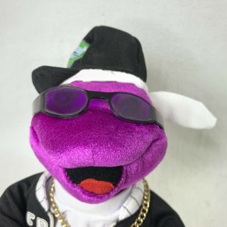 Frogz Rock It Rap It Ribbit Gemmy Hip Hop Frog In Da Club Singing Dancing Plush 6