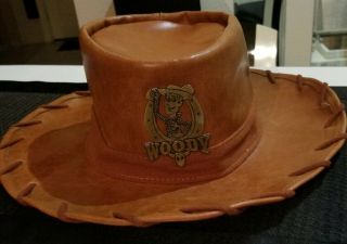 Woody Toy Story Sheriff Cowboy Hat Disney Parks Authentic,  Size Youth