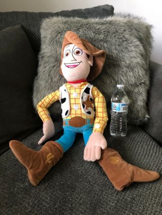 Disney Pixar Toy Story Woody Large Plush Doll Soft Stuffed Toy 25 "