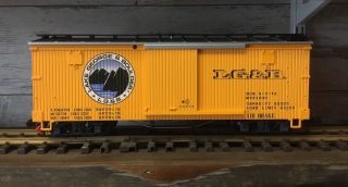 Lgb 43672 Lake George And Boulder Freight Car With Sound - G Scale
