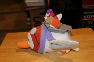 Disney Tsum Tsum Rescuers Bernard & Bianca Ride Orville Plush 2