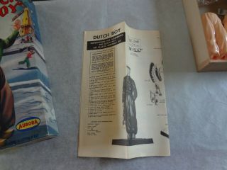 1957 AURORA DUTCH BOY KIT 413 98 100 COMPLETE w/ BOX INSTRUCTIONS ORG GLUE NM, 3