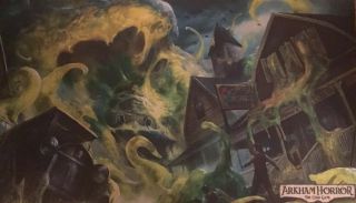 Arkham Horror LCG Blob That Ate Everything Mat And promo Cards 2