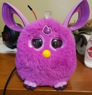 Hasbro Bluetooth Furby Connect Friend Purple Pink Links To Smartphone
