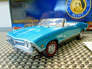 Franklin 1:24 1968 Chevrolet Chevelle Ss Convertible Limited Edition