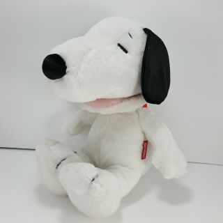 Just Play Peanuts Laughing Snoopy Dog 12” Collectible Plush Stuffed Toy