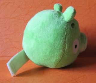 Green Pig 4” or 10cm,  no Sound,  Angry Birds Plush Toy 3