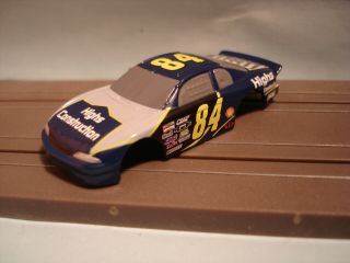 Tomy H.  O.  Scale Slot Car Body Only Chevy Stock Car 84 Highs Construction L@@k