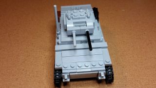 Lego WW2 GERMAN Vehicle Panzer II ausf.  E TANK Artillery 3