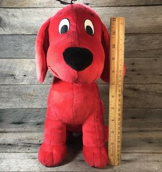 Kohl ' s Cares Clifford The Big Red Dog Soft Plush Stuffed Toy Animal 14” 2