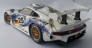 Built 1/24 Tamiya Porsche 911GT1 kit 24186 5