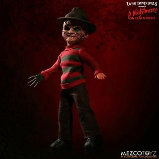 Living Dead Doll A Nightmare On Elm Street Freddy Krueger Talking Doll