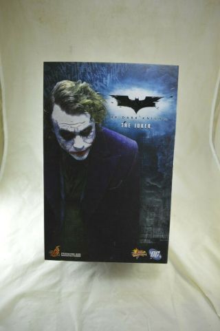 Hot Toys Batman The Dark Knight Joker Mms68 1/6 Scale Figure