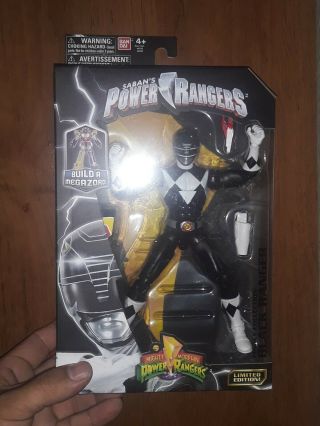 Mighty Morphin Power Rangers Legacy Black Ranger Action Figure