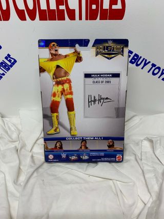WWE Elite Hall of Fame Hulk Hogan Target Exclusive Mattel US 6