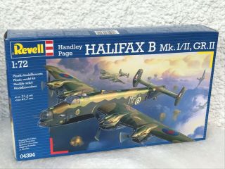 Revell 1/72 Handley Page Halifax B Mk.  I/ii Gr.  Ii,  Contents.