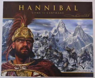 Hannibal Rome Vs Carthage Board Game 2007 Complete