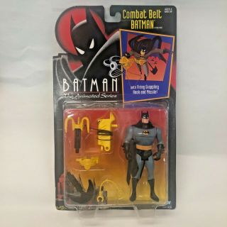 Kenner Batman Animated Series Action Figure Combat Belt Batman 1992 Moc Nos