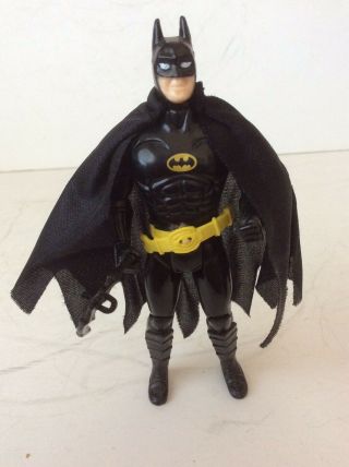 Vintage Kenner Dc Powers Black Suit Batman Action Figure Toybiz Near