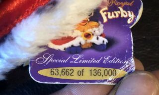FURBY - 2000 Special Limited - Edition “ Royal ” 3