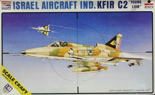 Esci 1:48 Israel Aircraft Ind.  Kfir C2 Young Lion Plastic Model Kit Sc - 4007u1