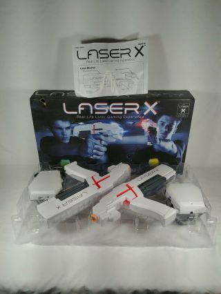 Laser X Real Life Laser Gaming Experience 2 Laser X Blasters & 2 Receive Vests
