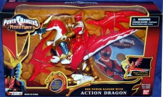 Power Rangers Mystic Force Red Ranger Action Dragon Dvd Factory 2006