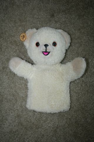 Snuggle Teddy Bear Russ Hand Puppet 1986 Lever Brothers Co